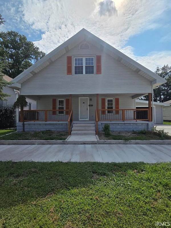 Front exterior & covered porch at 1014 S Stormont St